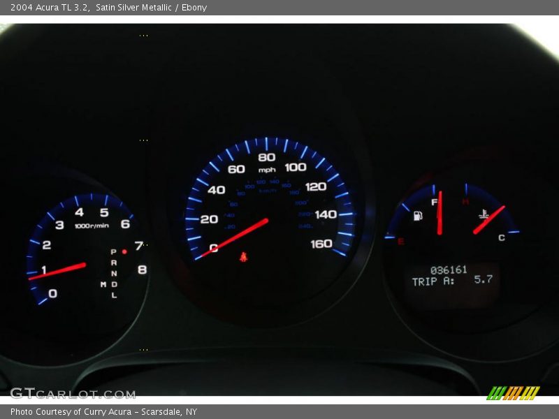 Satin Silver Metallic / Ebony 2004 Acura TL 3.2