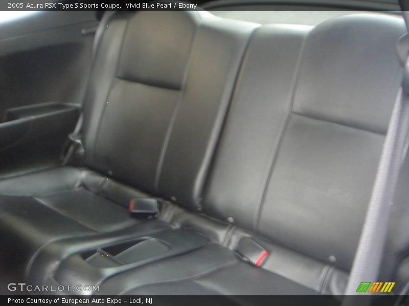 Vivid Blue Pearl / Ebony 2005 Acura RSX Type S Sports Coupe