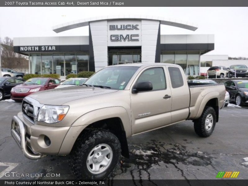 Desert Sand Mica / Taupe 2007 Toyota Tacoma Access Cab 4x4