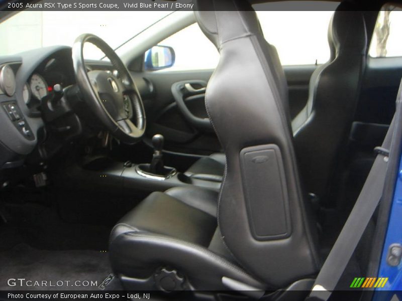 Vivid Blue Pearl / Ebony 2005 Acura RSX Type S Sports Coupe
