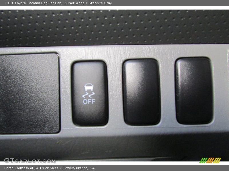 Super White / Graphite Gray 2011 Toyota Tacoma Regular Cab