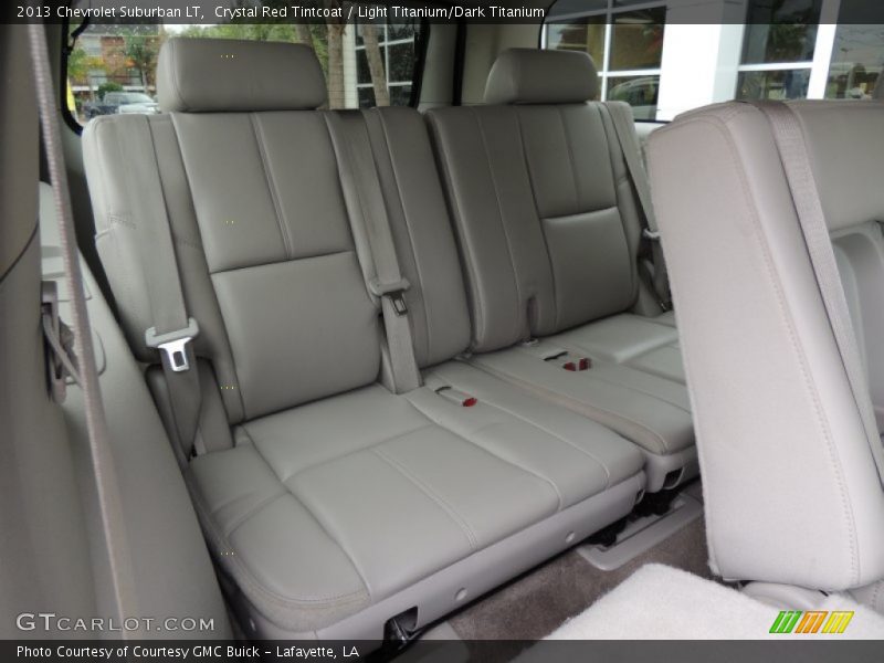Crystal Red Tintcoat / Light Titanium/Dark Titanium 2013 Chevrolet Suburban LT