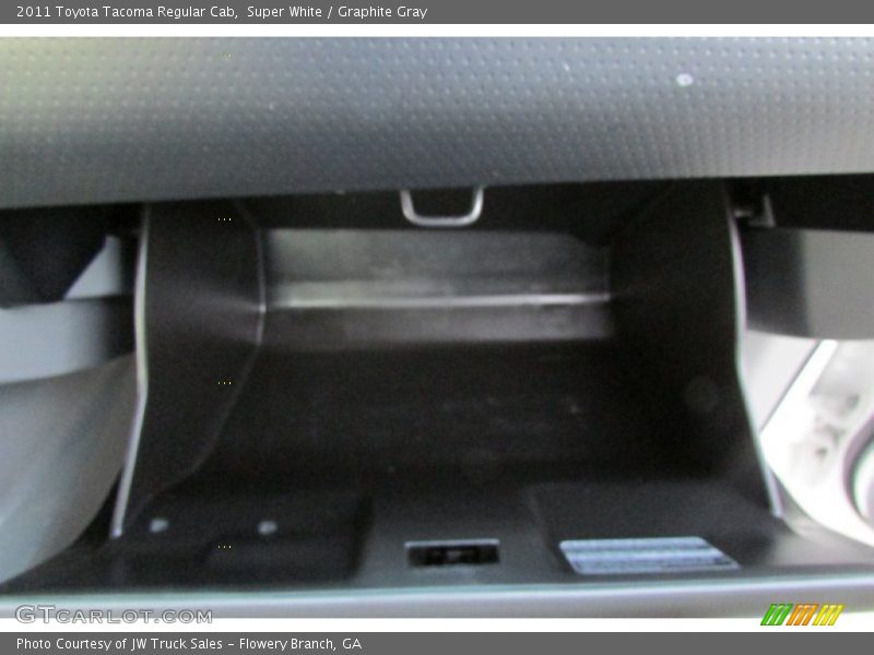 Super White / Graphite Gray 2011 Toyota Tacoma Regular Cab