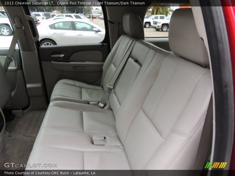 Crystal Red Tintcoat / Light Titanium/Dark Titanium 2013 Chevrolet Suburban LT