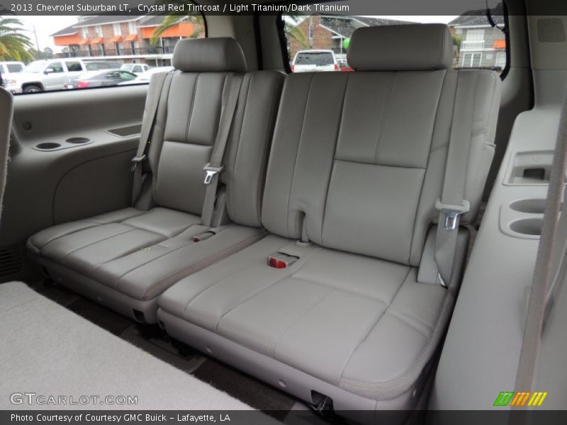 Crystal Red Tintcoat / Light Titanium/Dark Titanium 2013 Chevrolet Suburban LT