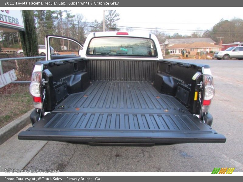 Super White / Graphite Gray 2011 Toyota Tacoma Regular Cab
