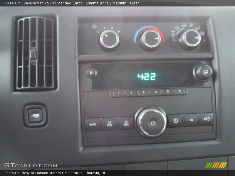 Summit White / Medium Pewter 2014 GMC Savana Van 2500 Extended Cargo