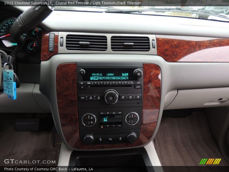 Crystal Red Tintcoat / Light Titanium/Dark Titanium 2013 Chevrolet Suburban LT