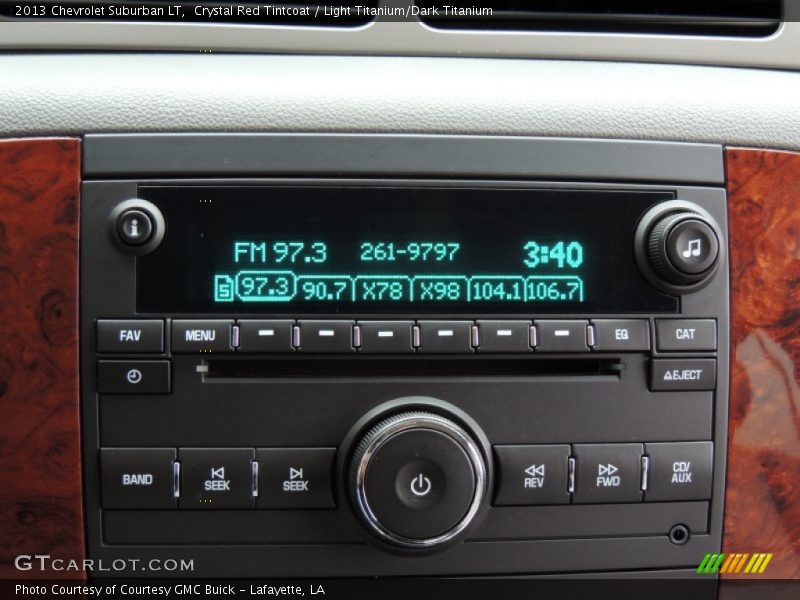 Crystal Red Tintcoat / Light Titanium/Dark Titanium 2013 Chevrolet Suburban LT