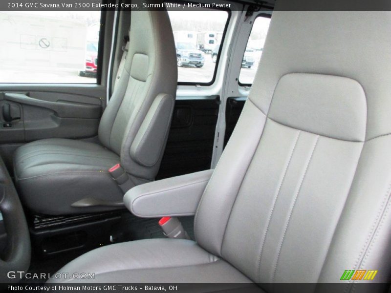 Summit White / Medium Pewter 2014 GMC Savana Van 2500 Extended Cargo