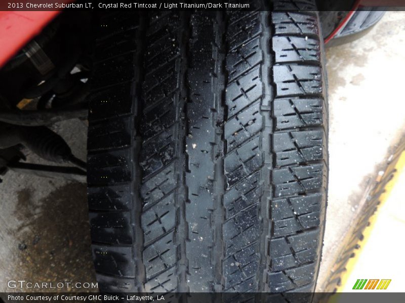 Crystal Red Tintcoat / Light Titanium/Dark Titanium 2013 Chevrolet Suburban LT