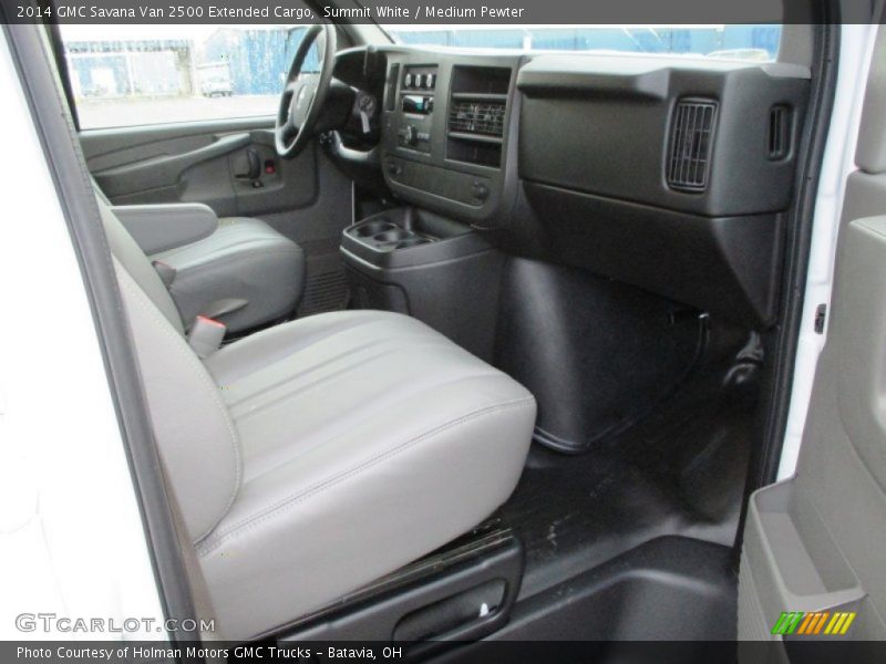 Summit White / Medium Pewter 2014 GMC Savana Van 2500 Extended Cargo
