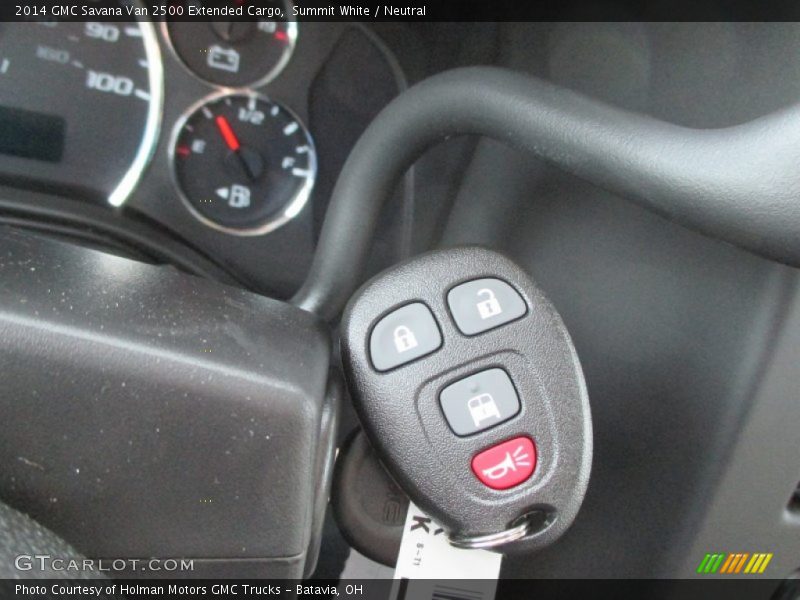 Summit White / Neutral 2014 GMC Savana Van 2500 Extended Cargo