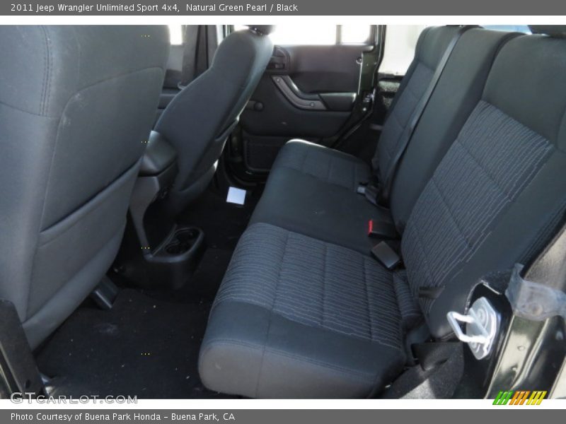 Natural Green Pearl / Black 2011 Jeep Wrangler Unlimited Sport 4x4