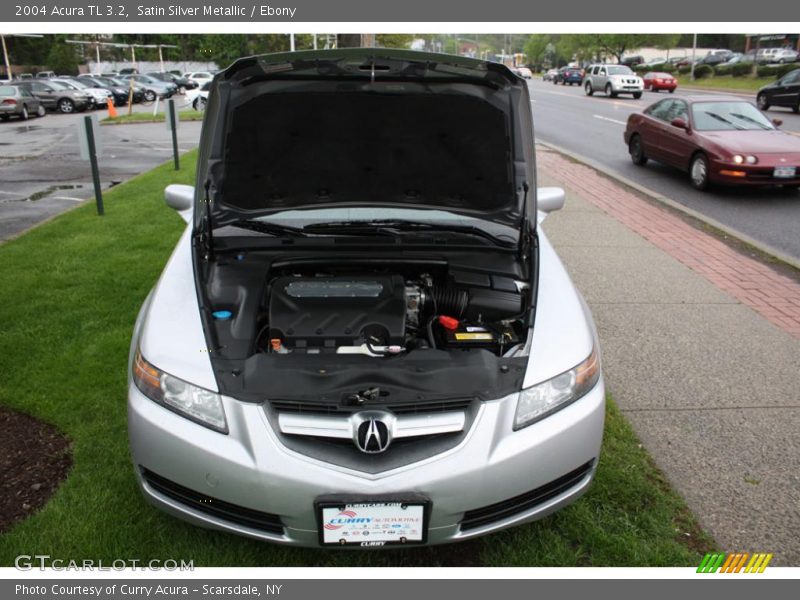 Satin Silver Metallic / Ebony 2004 Acura TL 3.2