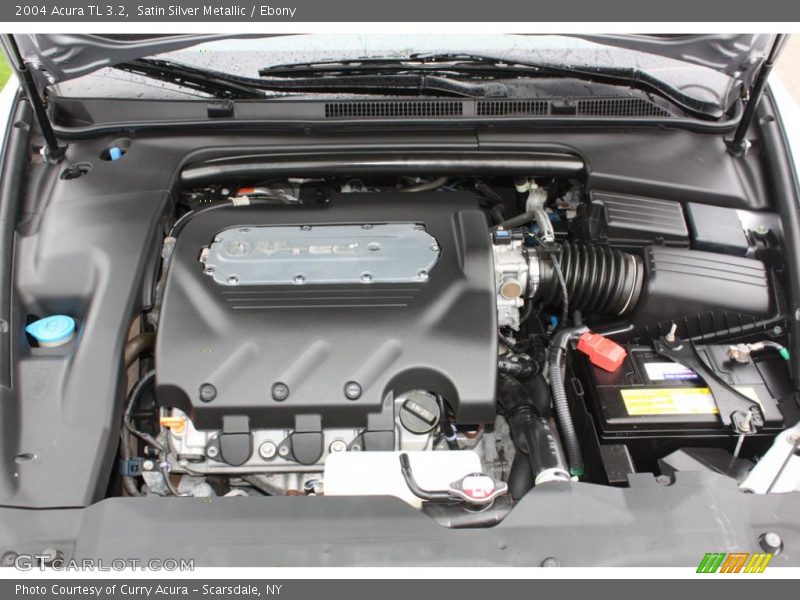 Satin Silver Metallic / Ebony 2004 Acura TL 3.2