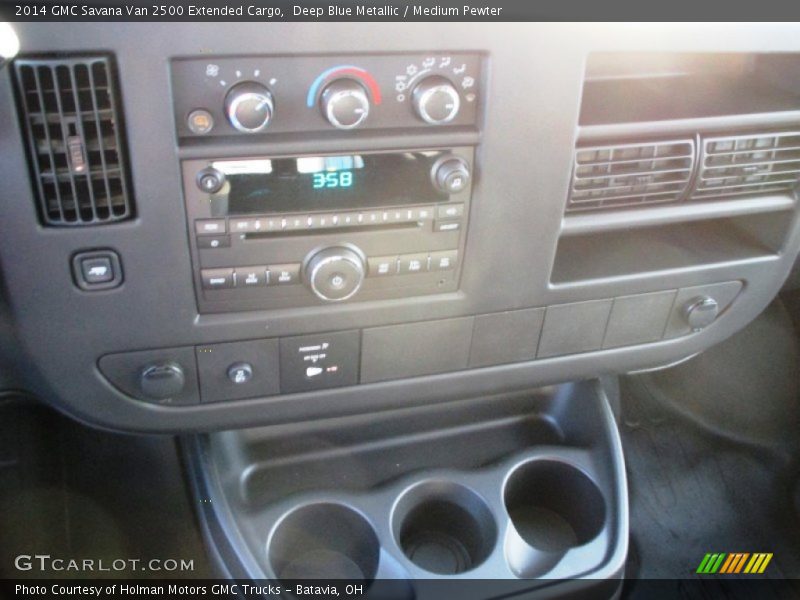 Deep Blue Metallic / Medium Pewter 2014 GMC Savana Van 2500 Extended Cargo