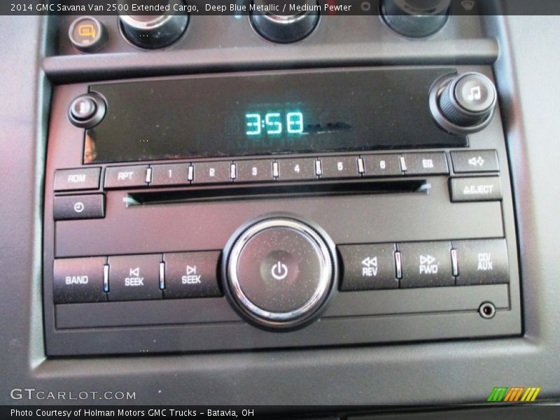Deep Blue Metallic / Medium Pewter 2014 GMC Savana Van 2500 Extended Cargo