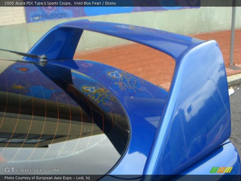 Vivid Blue Pearl / Ebony 2005 Acura RSX Type S Sports Coupe