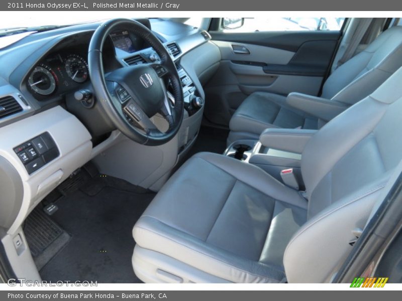 Polished Metal Metallic / Gray 2011 Honda Odyssey EX-L