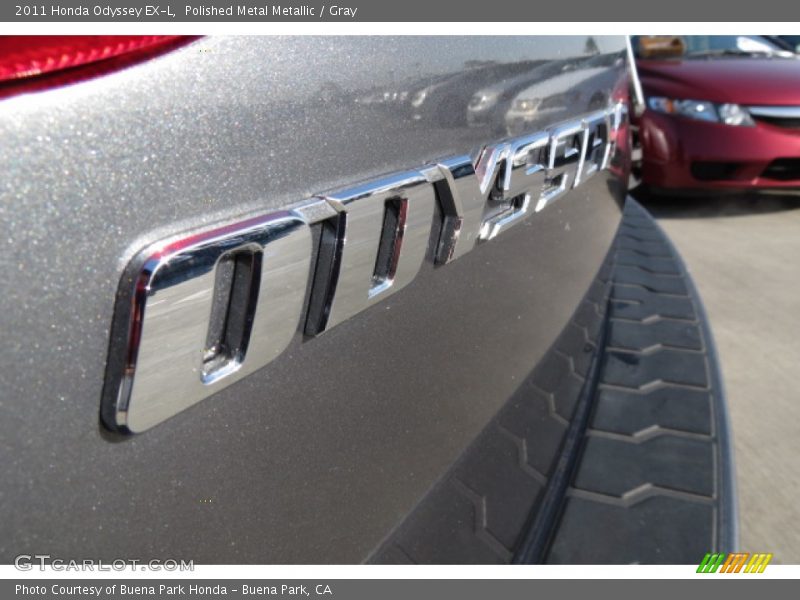 Polished Metal Metallic / Gray 2011 Honda Odyssey EX-L
