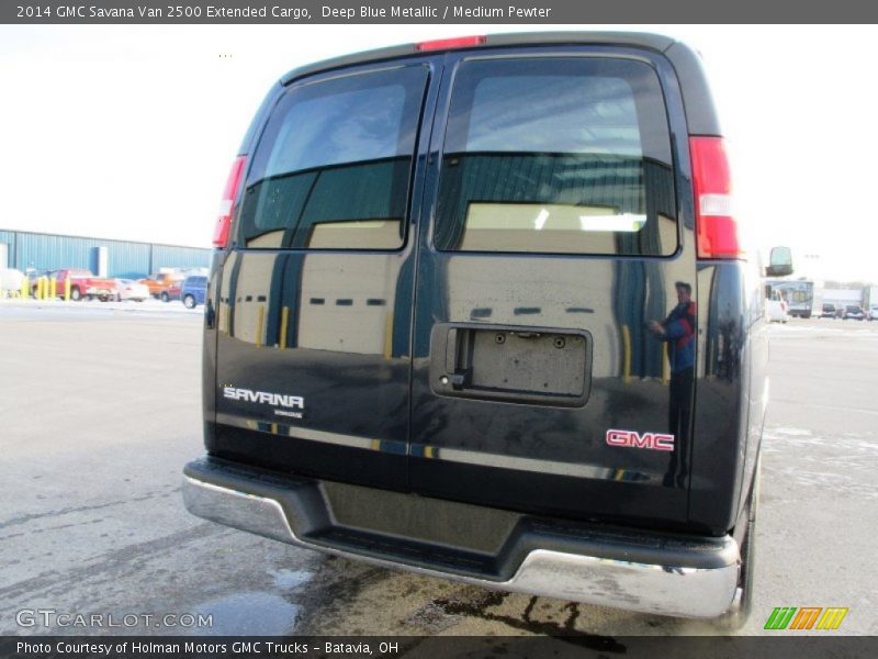 Deep Blue Metallic / Medium Pewter 2014 GMC Savana Van 2500 Extended Cargo