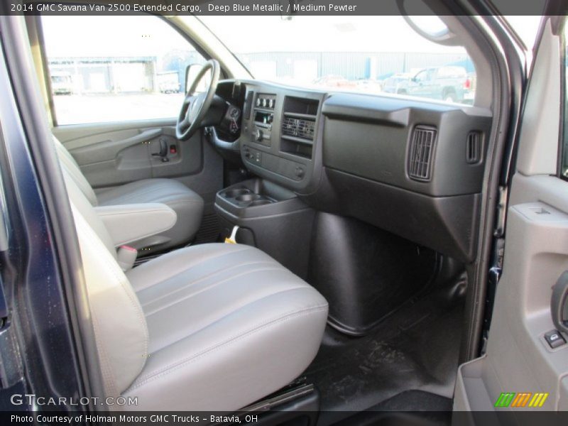 Deep Blue Metallic / Medium Pewter 2014 GMC Savana Van 2500 Extended Cargo