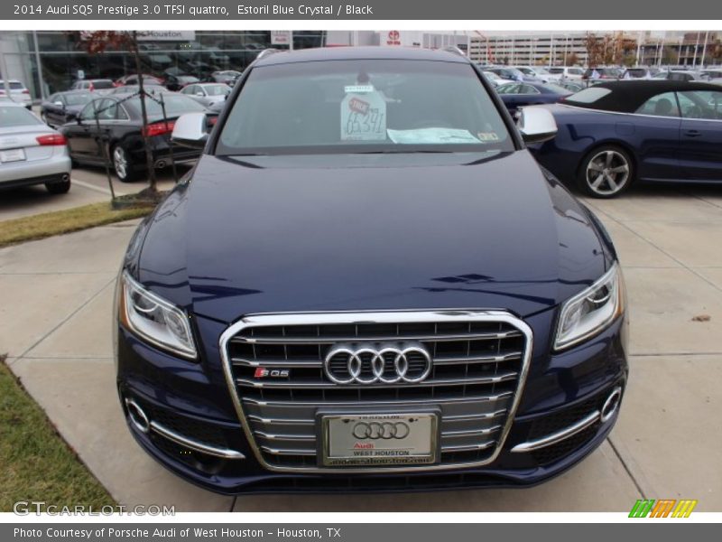 Estoril Blue Crystal / Black 2014 Audi SQ5 Prestige 3.0 TFSI quattro