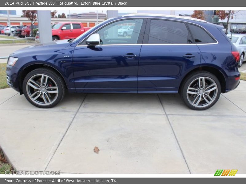Estoril Blue Crystal / Black 2014 Audi SQ5 Prestige 3.0 TFSI quattro