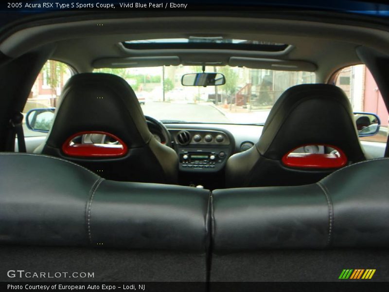 Vivid Blue Pearl / Ebony 2005 Acura RSX Type S Sports Coupe