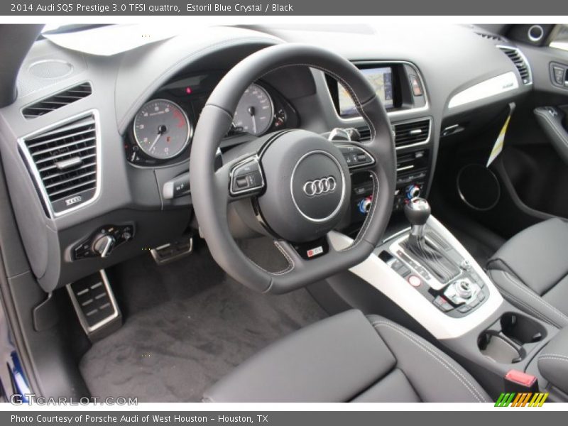 Estoril Blue Crystal / Black 2014 Audi SQ5 Prestige 3.0 TFSI quattro
