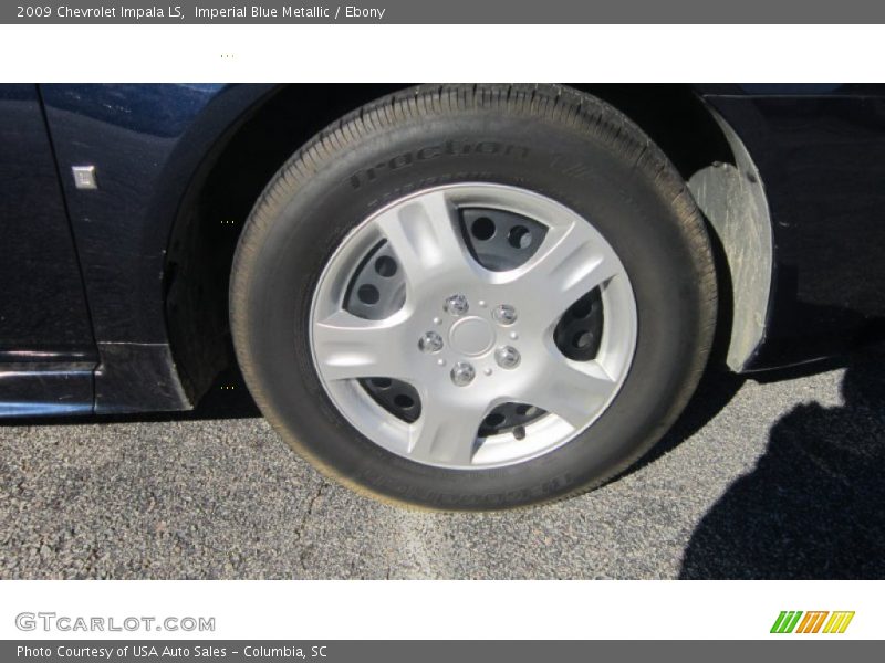 Imperial Blue Metallic / Ebony 2009 Chevrolet Impala LS