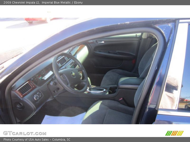 Imperial Blue Metallic / Ebony 2009 Chevrolet Impala LS