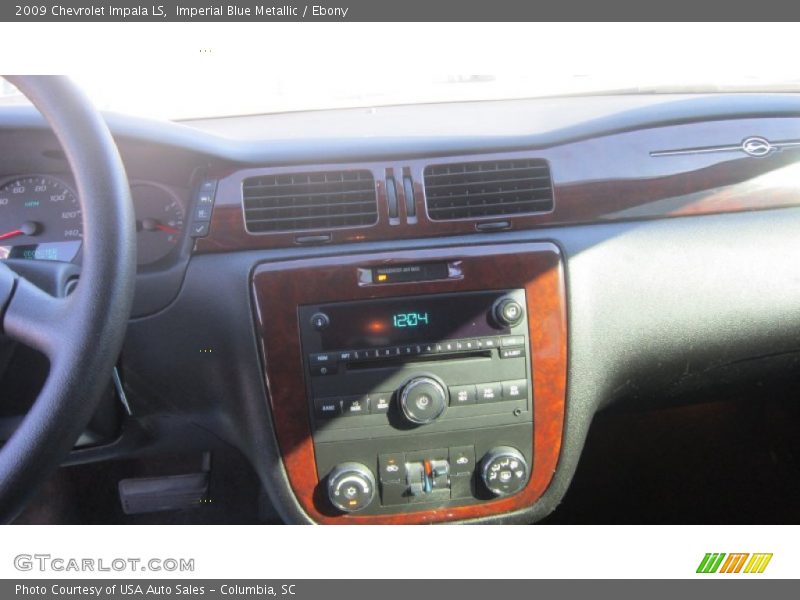 Imperial Blue Metallic / Ebony 2009 Chevrolet Impala LS