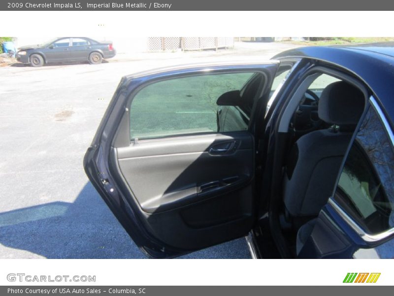 Imperial Blue Metallic / Ebony 2009 Chevrolet Impala LS