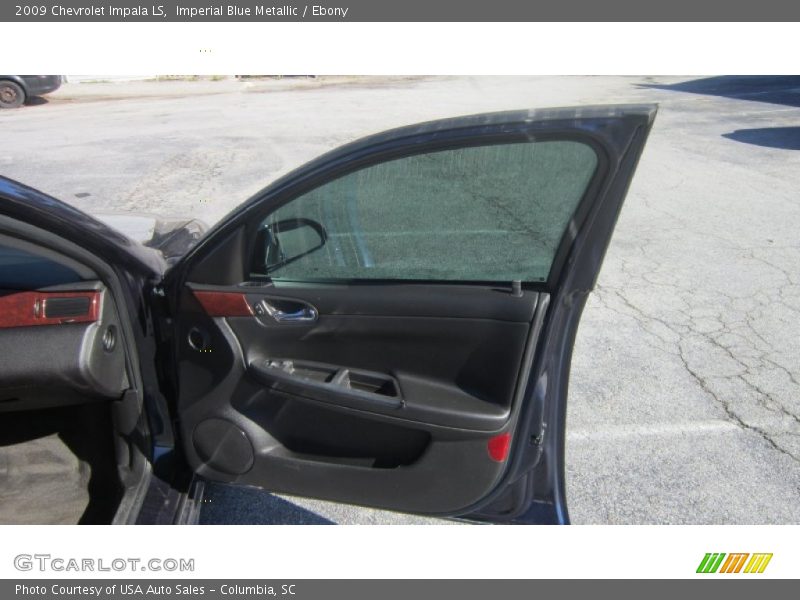 Imperial Blue Metallic / Ebony 2009 Chevrolet Impala LS