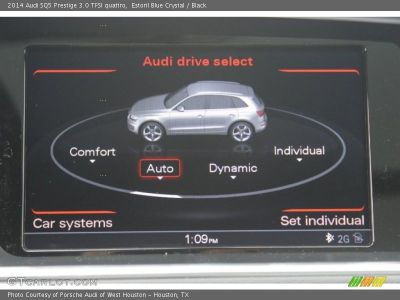 Estoril Blue Crystal / Black 2014 Audi SQ5 Prestige 3.0 TFSI quattro