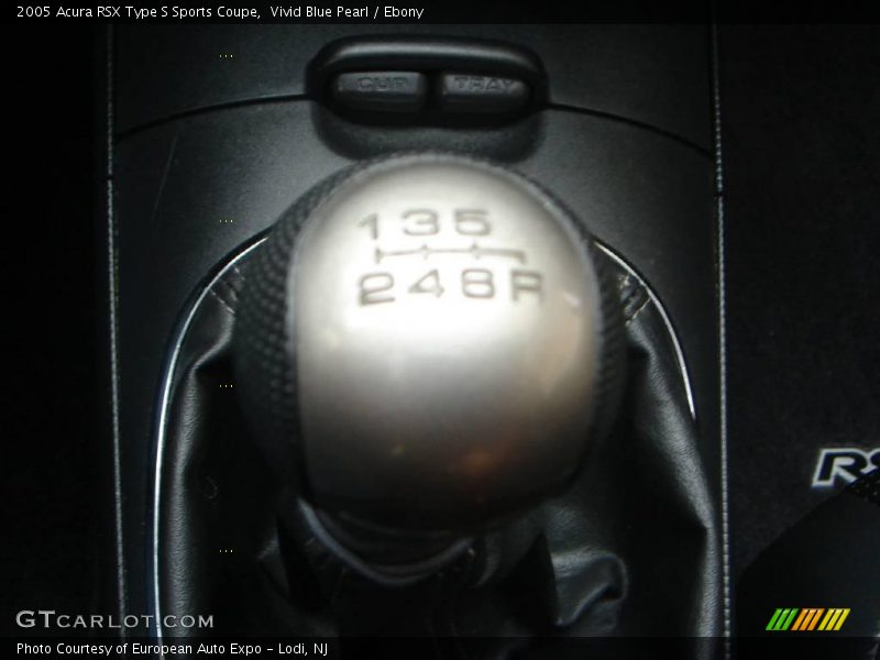 Vivid Blue Pearl / Ebony 2005 Acura RSX Type S Sports Coupe
