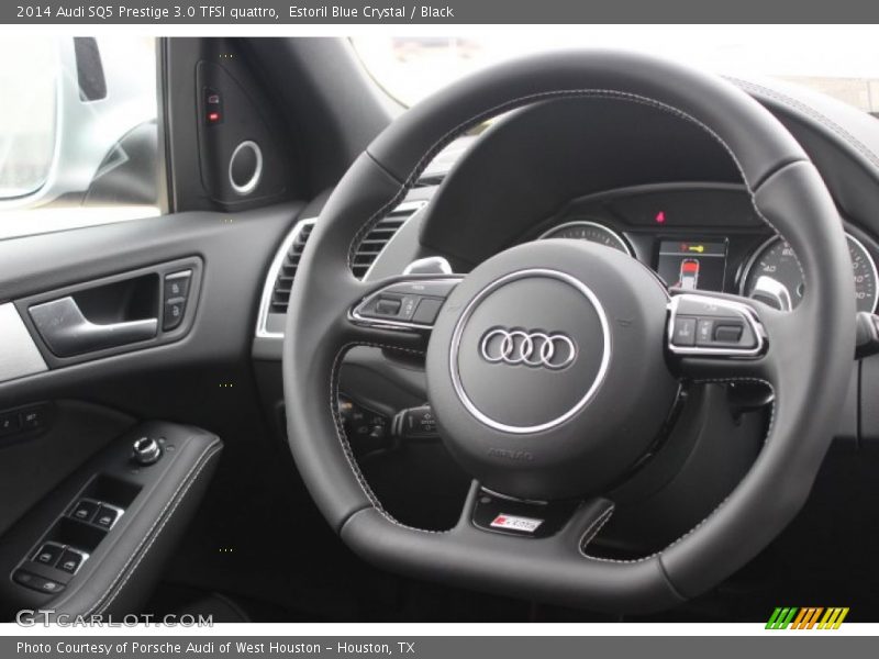 Estoril Blue Crystal / Black 2014 Audi SQ5 Prestige 3.0 TFSI quattro