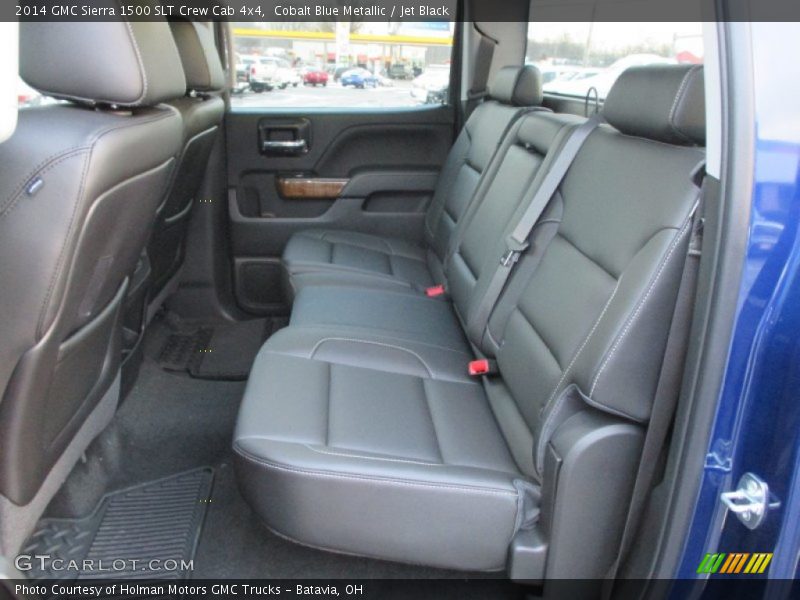 Cobalt Blue Metallic / Jet Black 2014 GMC Sierra 1500 SLT Crew Cab 4x4