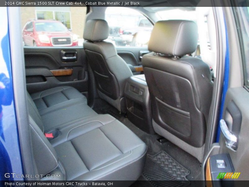 Cobalt Blue Metallic / Jet Black 2014 GMC Sierra 1500 SLT Crew Cab 4x4