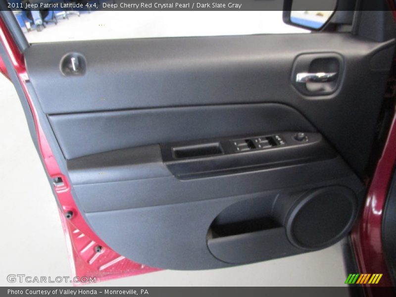 Deep Cherry Red Crystal Pearl / Dark Slate Gray 2011 Jeep Patriot Latitude 4x4