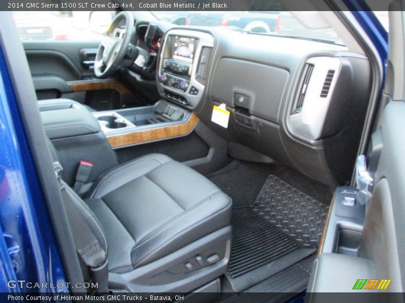 Cobalt Blue Metallic / Jet Black 2014 GMC Sierra 1500 SLT Crew Cab 4x4