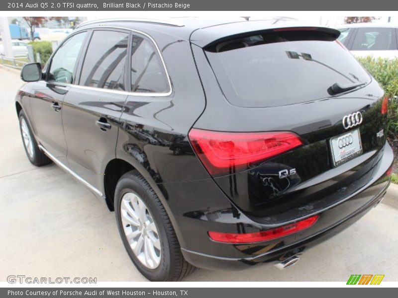 Brilliant Black / Pistachio Beige 2014 Audi Q5 2.0 TFSI quattro