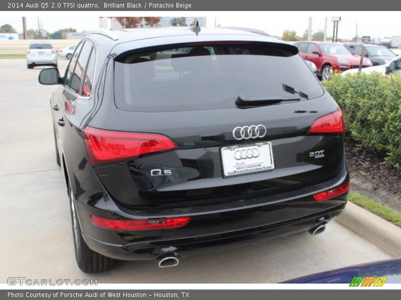 Brilliant Black / Pistachio Beige 2014 Audi Q5 2.0 TFSI quattro