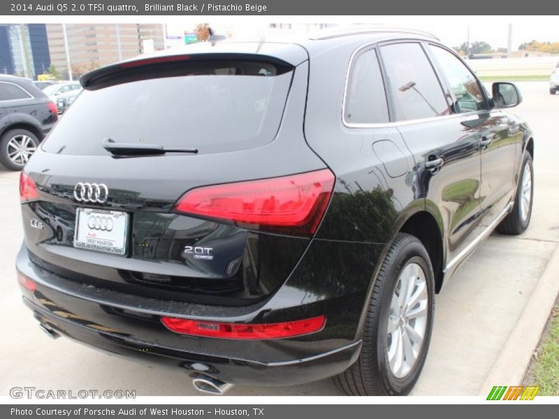 Brilliant Black / Pistachio Beige 2014 Audi Q5 2.0 TFSI quattro