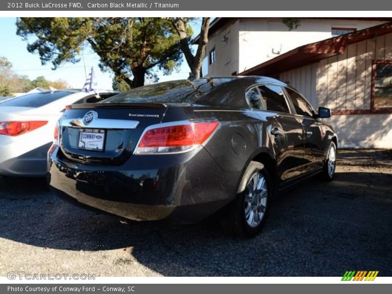 Carbon Black Metallic / Titanium 2012 Buick LaCrosse FWD