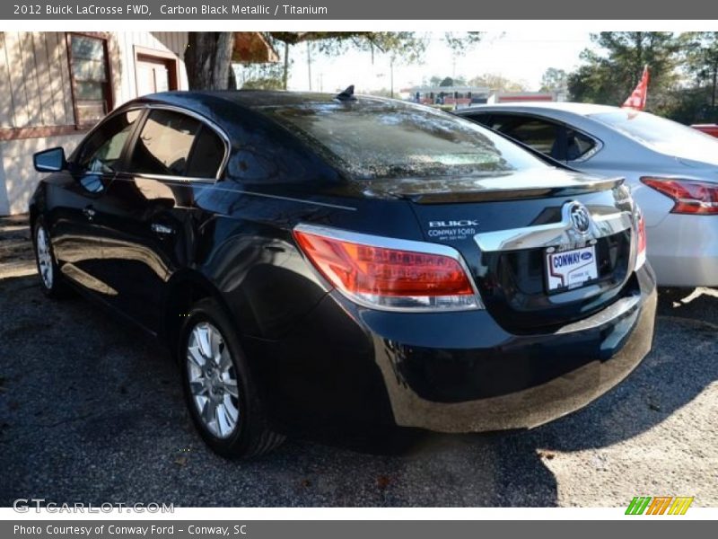 Carbon Black Metallic / Titanium 2012 Buick LaCrosse FWD
