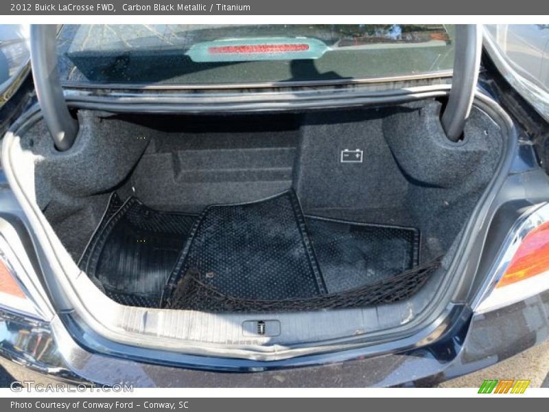 Carbon Black Metallic / Titanium 2012 Buick LaCrosse FWD
