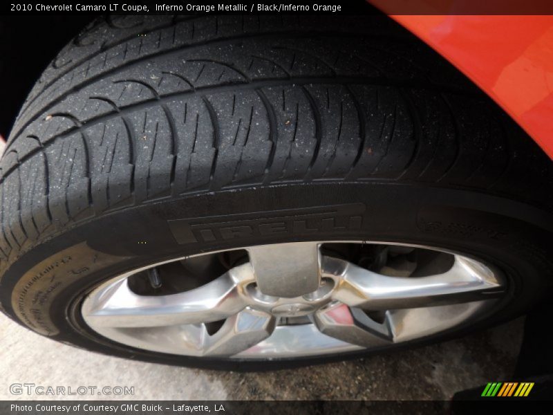 Inferno Orange Metallic / Black/Inferno Orange 2010 Chevrolet Camaro LT Coupe